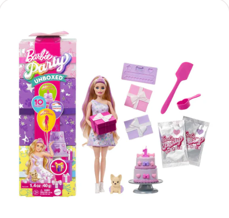 Búp bê Barbie tím
